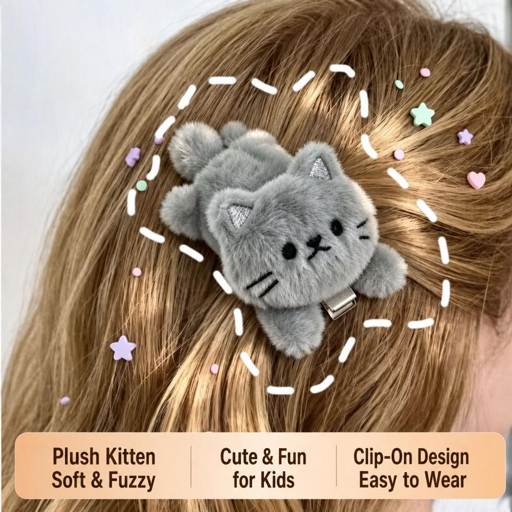Hair Bundles - Urocze, puszyste, pluszowe spinki do włosów