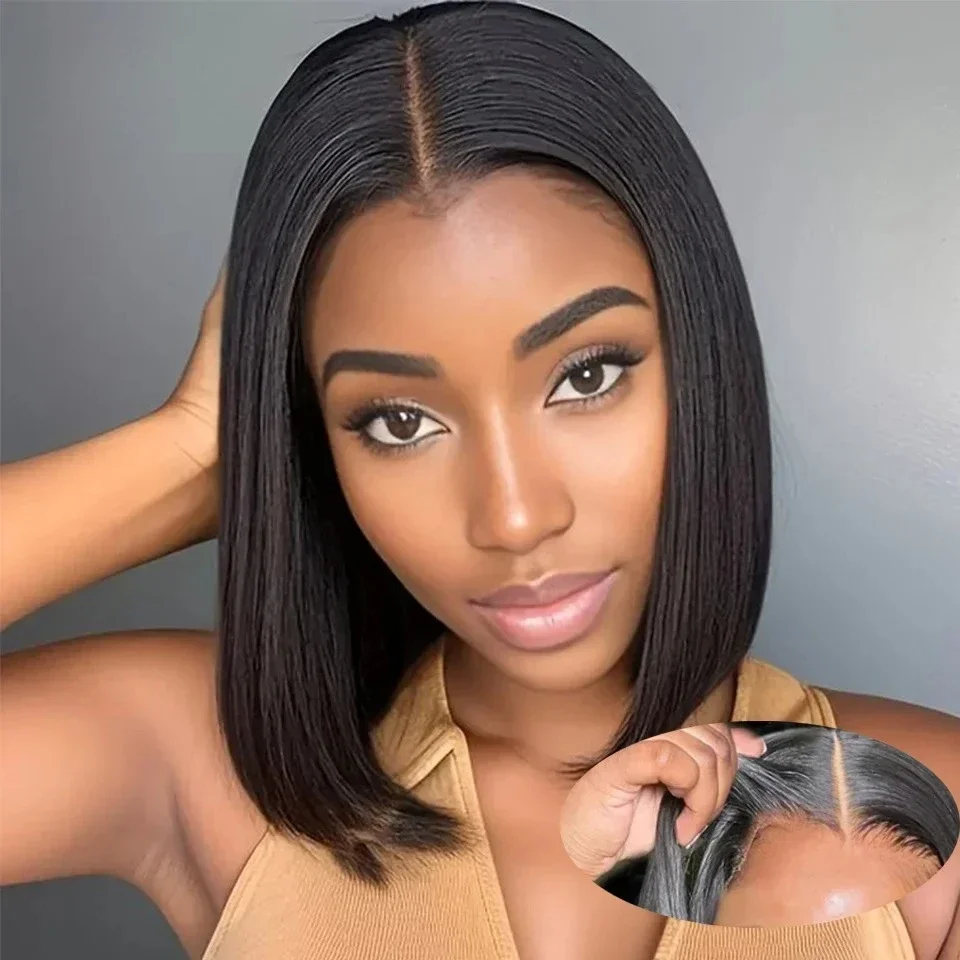 2026 NOWA peruka bob z koronką – Glueless Wear And Go Human Hair Wig recenzja i cena