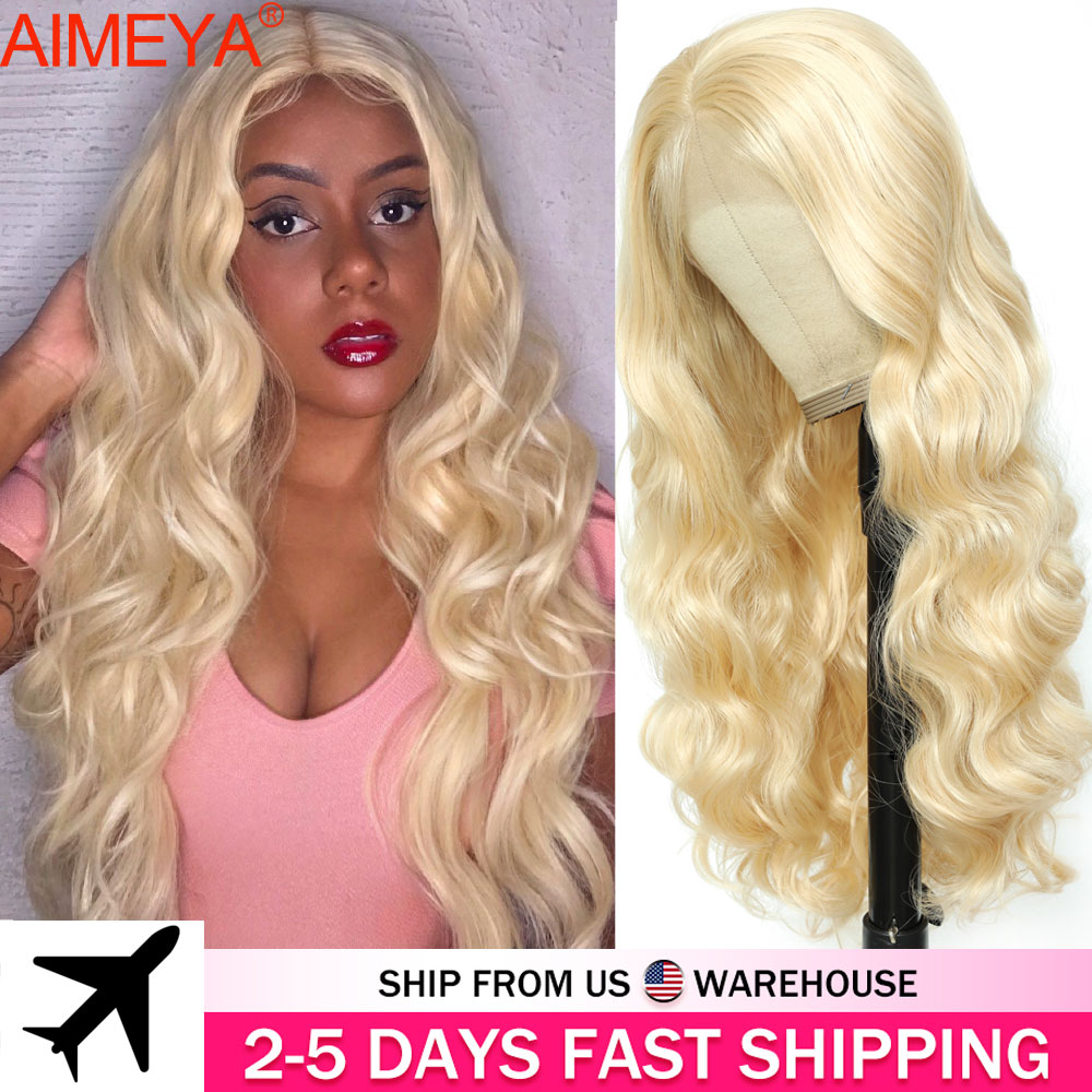 Ciało fala syntetyczna koronka – 613 Blonde Body Wave Lace Front Wig recenzja i cena