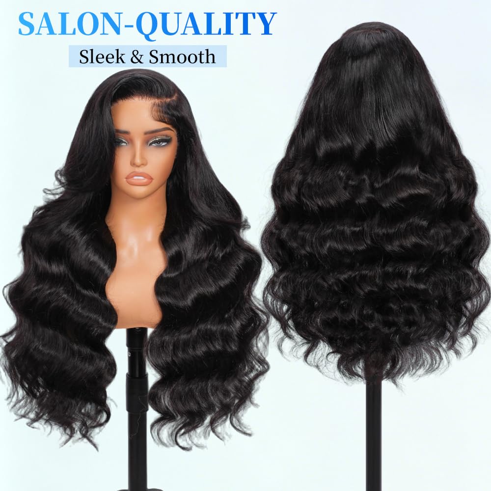 28-calowe peruki z naturalnymi – Hd Lace Frontal Wig Human Hair Pre Plucked recenzja i cena