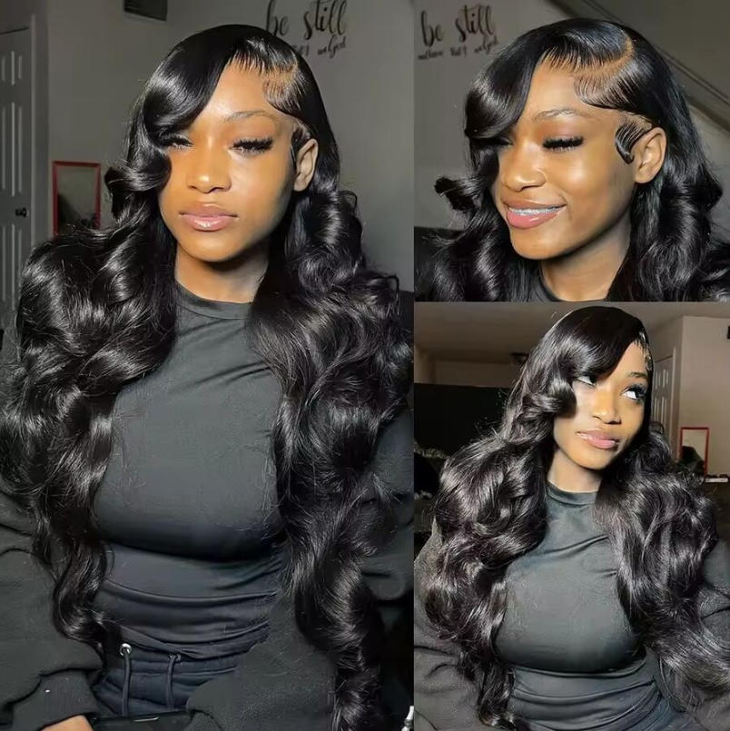 Naturalna, czarna peruka z nat – Hd Lace Frontal Wig Human Hair Pre Plucked recenzja i cena