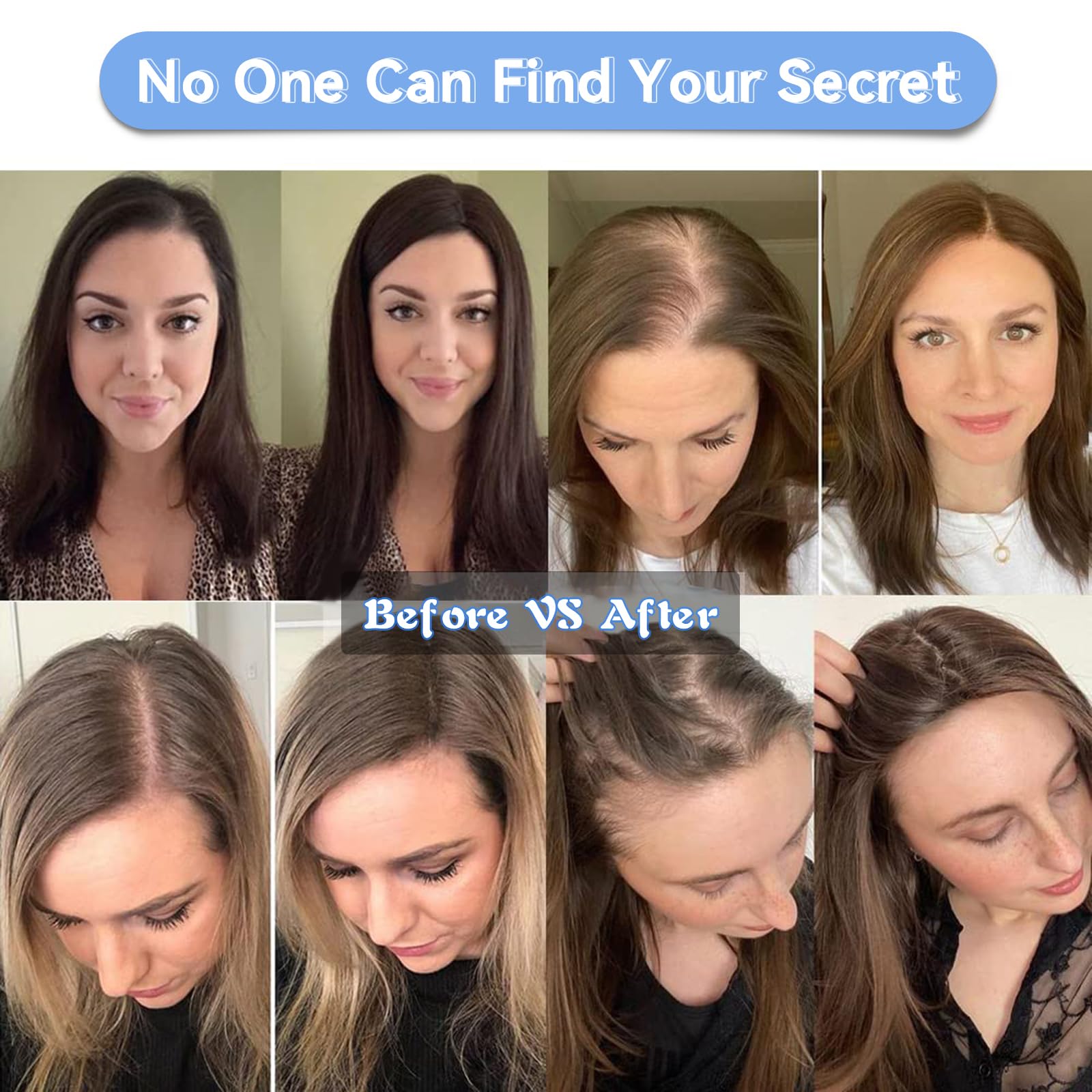 12-calowy, jasnobrązowy ombre  – Seamless Clip In Hair Extensions Human Hair recenzja i cena